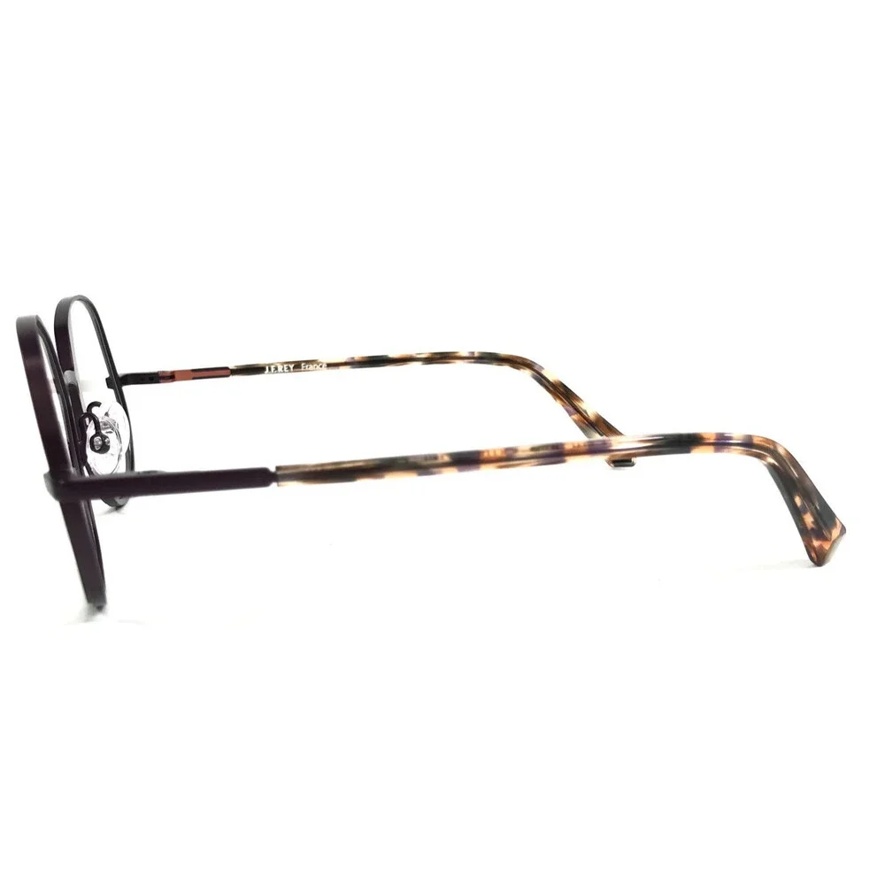 J. F. Rey Eyeglasses Frames JF3071 8398 Purple Red Tortoise Oversized 52-18-140